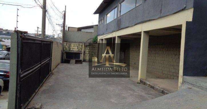 Galpão para Locação com 1118 m² - Jardim Califórnia em Barueri/SP.