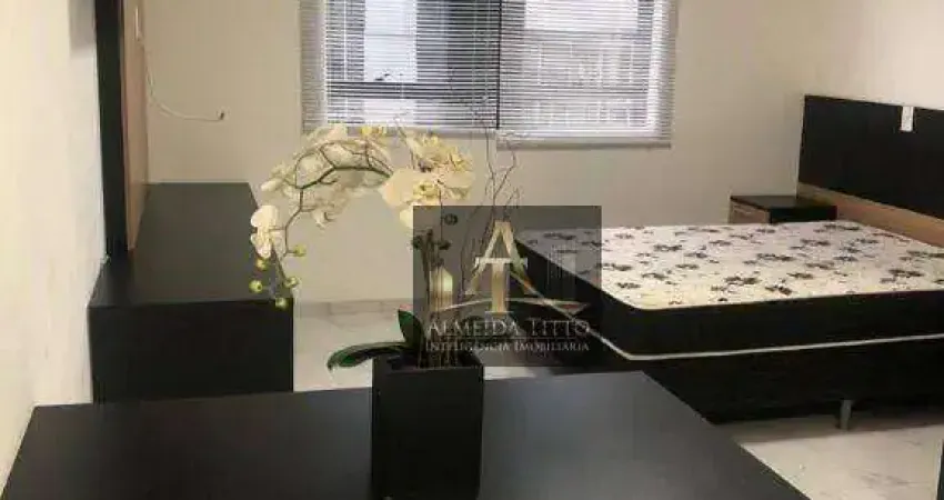 Studio mobiliado à venda no Condomínio Selenita - Bairro Bethaville - Barueri - SP
