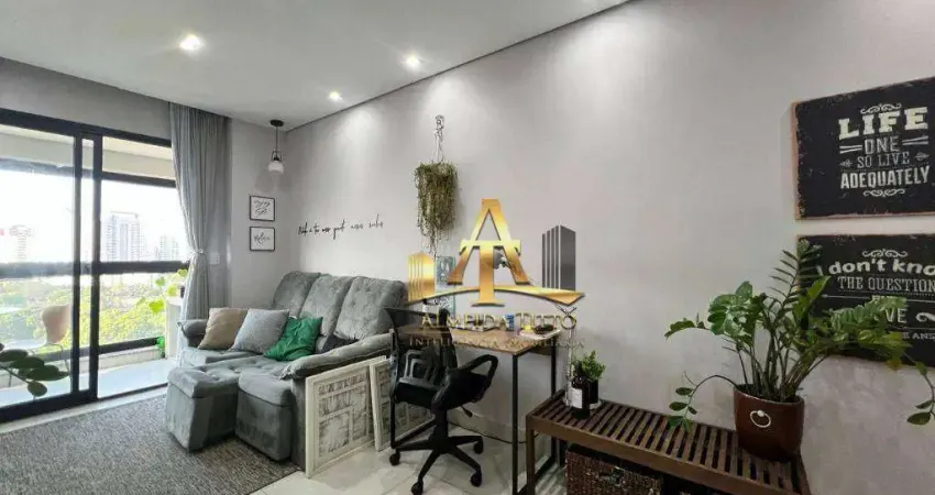 Apartamento com 1 dormitório, 39 m² - venda por R$ 560.000,00 ou aluguel por R$ 4.200,02/mês - Bethaville - Barueri/SP