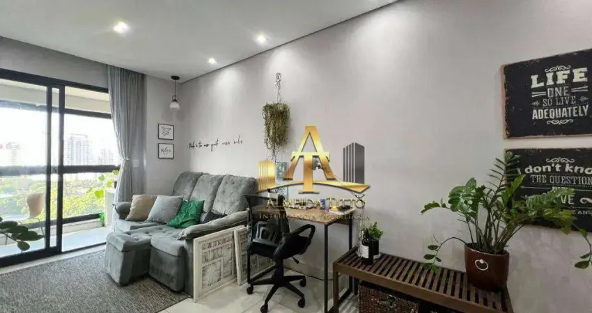 Apartamento com 1 dormitório, 39 m² - venda por R$ 560.000,00 ou aluguel por R$ 4.200,02/mês - Bethaville - Barueri/SP