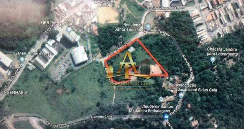 Área à venda, 9930 m²  - Chácara do Peroba - Barueri/SP