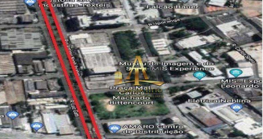 Terreno para Locação com 2585 m²  -  Frente para a Marginal Tietê -Baronesa em Osasco/SP.