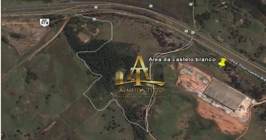 Excelente Área à Venda com 212.000 m² na Rodovia Castelo Branco - Confira!