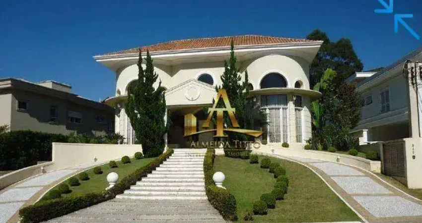 Casa com 5 Dormitórios para Locação com 832 m² - Residencial Dois (Tamboré 2) em Santana de Parnaíba/SP.