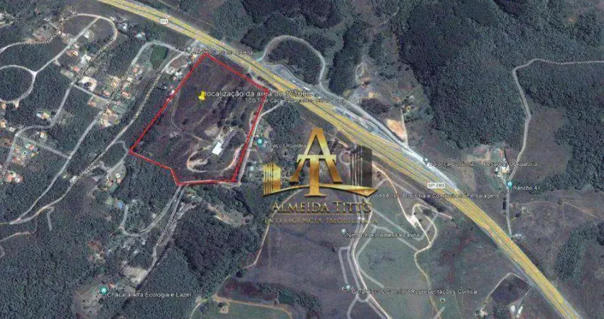 Área à Venda com 121000 m² - As Margens da Rodovia Castello Branco - Cururuquara em Santana de Parnaíba - Confira!