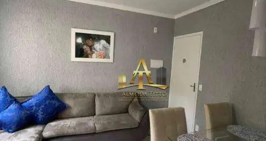 Apartamento com 2 dormitórios à venda, 45 m² - petrópolis - cotia/sp