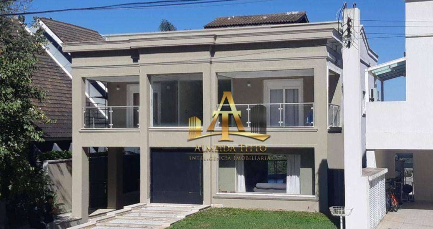 Casa com 4 dormitórios para alugar, 695 m² por R$ 22.062/mês - Residencial Dez (Alphaville) - Santana de Parnaíba São Paulo