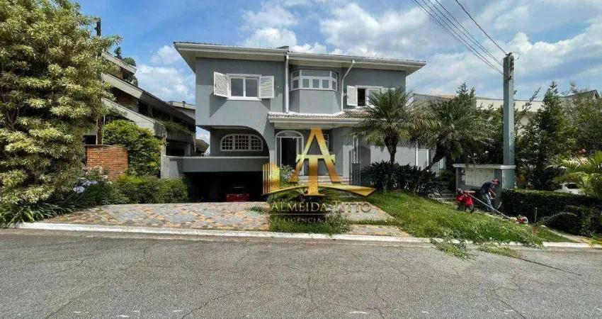 Casa com 4 dormitórios para alugar, 450 m² por R$ 17.000,02/mês - Residencial Cinco (Alphaville) - Santana de Parnaíba/SP