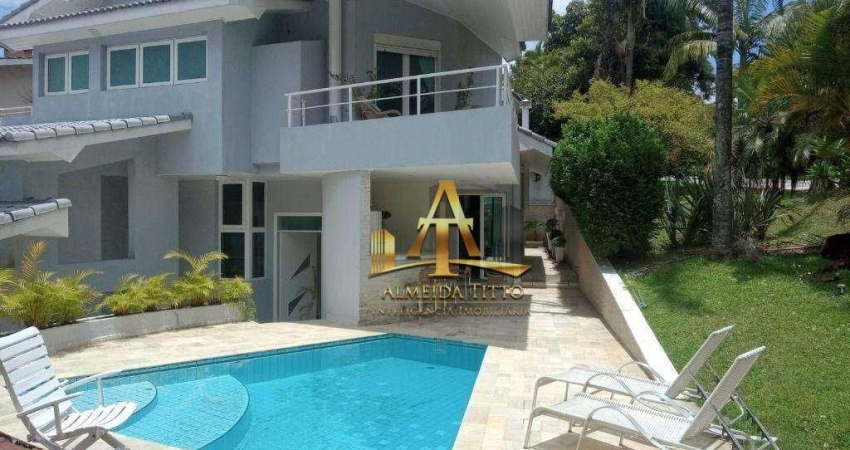 Casa com 4 dormitórios à venda, 385 m² - Residencial Cinco (Alphaville) - Santana de Parnaíba/São Paulo