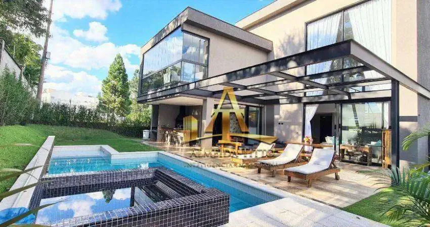 Lindissima casa para venda 4 suites Alphaville da Granja Viana-Sao Paulo.