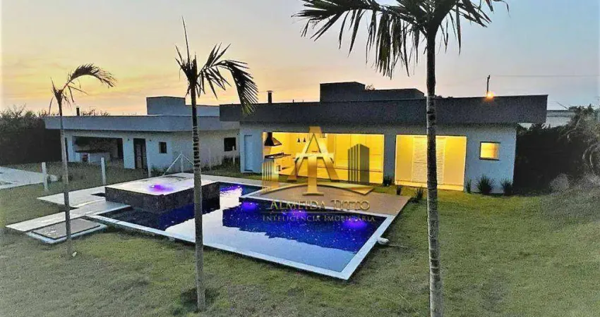 Casa nova, com 3 suítes, à venda, 286 m² - Terras de Itaici - Indaiatuba - São Paulo