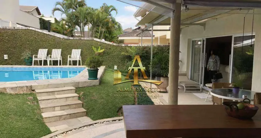Casa com 4 dormitórios à venda, 502 m² - Alphaville Residencial 12 - Santana de Parnaíba/São Paulo