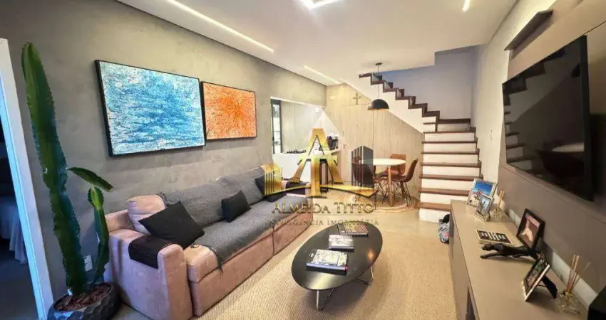 Apartamento cobertura com 2 dormitórios para venda, 127 m² - Alphaville - Barueri/SP