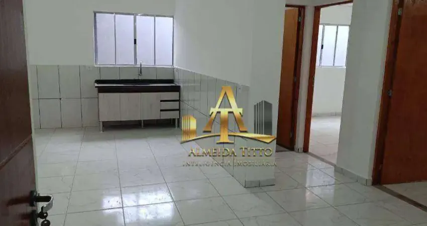 Apartamento com 2 dormitórios para alugar, 90 m² por R$ 1.750,00/mês - Jardim Maria Beatriz - Carapicuíba/SP