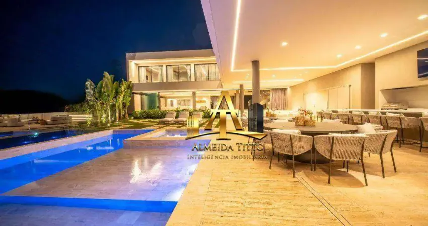 Casa com 6 dormitórios à venda, 2385 m² - tamboré 2 - alphaville - santana de parnaíba - são paulo