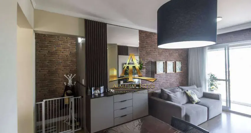 Apartamento com 3 dormitórios à venda, 71 m² - condomínio parque da lagoa - barueri/são paulo.