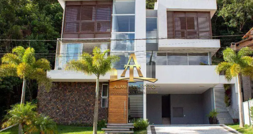 Casa em Condomínio à Venda com 360 m²  - Quintas do Ingaí -(Aldeia da Serra) Santana de Parnaíba/SP.