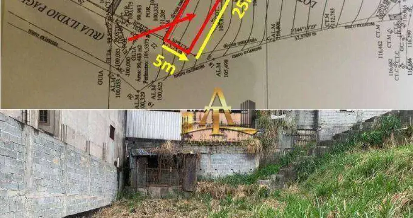 Terreno à venda, 125 m² por R$ 335.000,00 - Vila Boa Vista - Barueri/SP