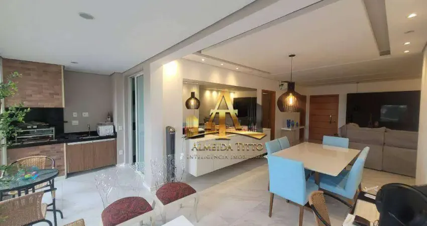 Apartamento com 3 dormitórios à venda, 136 m² por R$ 1.847.000,00 - Centro Empresarial Tamboré - Santana de Parnaíba/SP