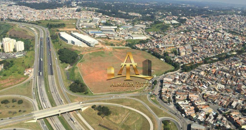 Terreno comercial à venda na Avenida Marginal do Ribeirão, 120, Parque Jandaia, Carapicuíba