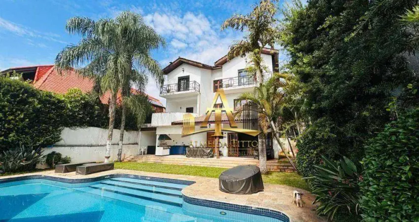 Casa com 4 dormitórios à venda, 520 m² por R$ 9.900.000 - Residencial 1 em Alphaville/SP