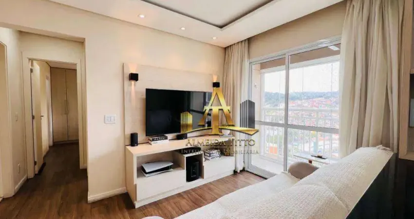 Apartamento com 2 dormitórios à venda, 61 m² - Condomínio Parque da Lagoa - Barueri/SP