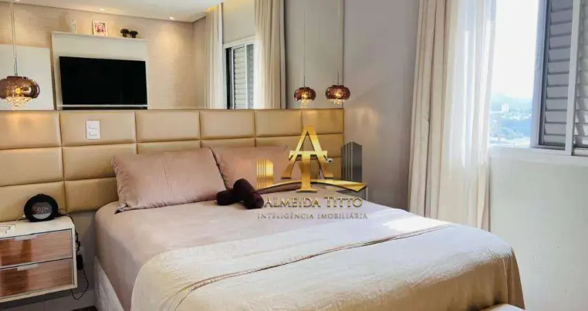 Apartamento com 3 dormitórios à venda, 70 m² - Vivendas de Maria Fernanda - Santana de Parnaíba/SP