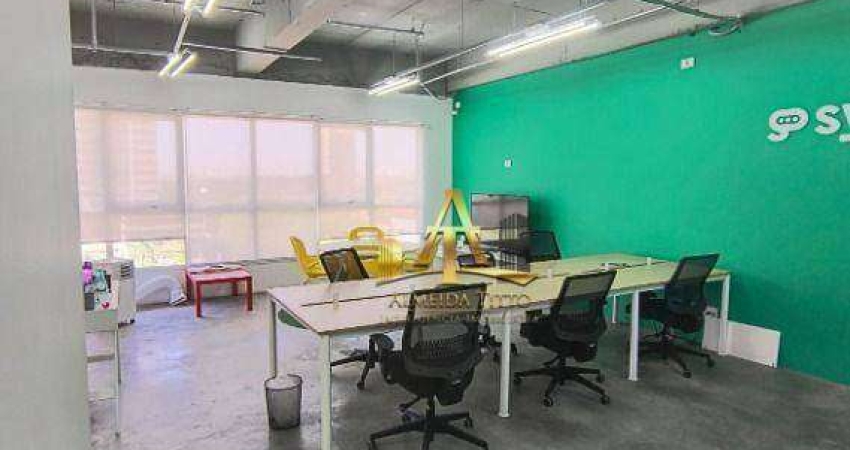 Sala Mobiliada para Locação com 47 m² por R$ 2.500/mês - Alphaville Conde II no Alpha Square em Barueri/SP.