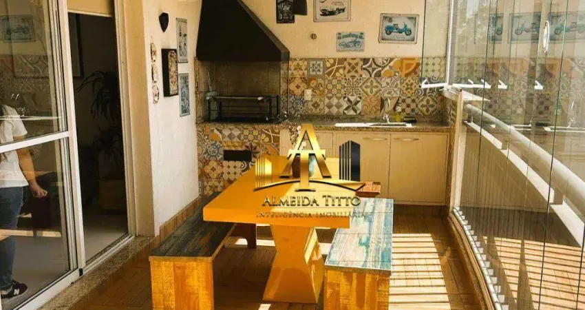 Apartamento com 3 suítes para alugar, 168 m² - Alphaville Industrial - Barueri/SP