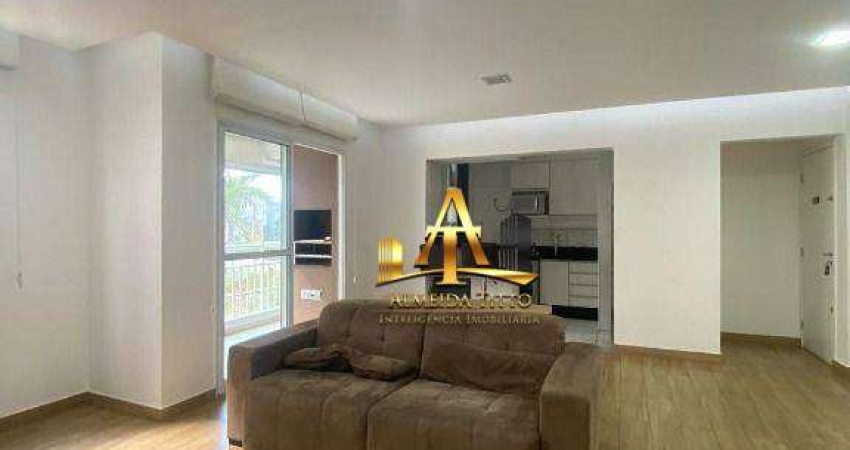 Apartamento para locação de 87m² mobiliado no Condomínio Alpha Style em Alphaville - Barueri.