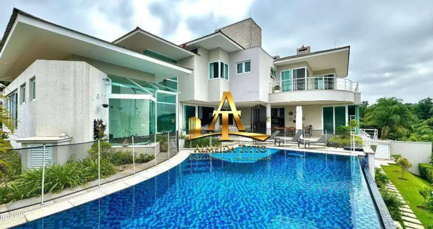 Casa com 4 dormitórios à venda, 1430 m² por R$ 12.800.000 - Residencial Zero - Santana de Parnaíba/SP