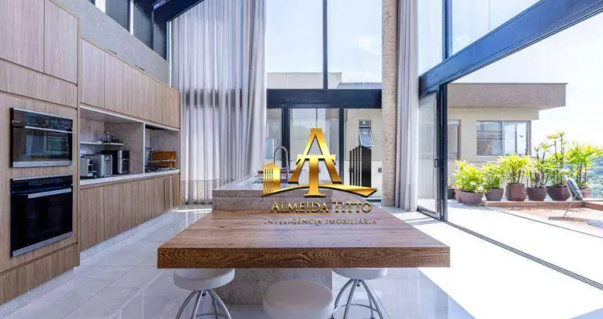 Casa com 4 dormitórios à venda, 1060 m² por r$ 15.500.000,00 - gênesis 2 - santana de parnaíba/sp