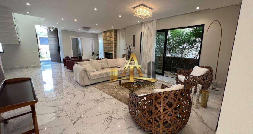 Casa mobiliada para locação no Condomínio Residencial Tamboré 10 - Alphaville - SP