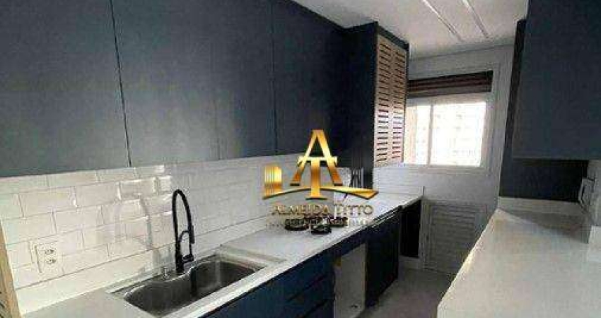Apartamento com 3 dormitórios e 2 Vagas 109,36 m² - Venda ou Locação - Condomínio Bellini Alphaville - Barueri/SP.