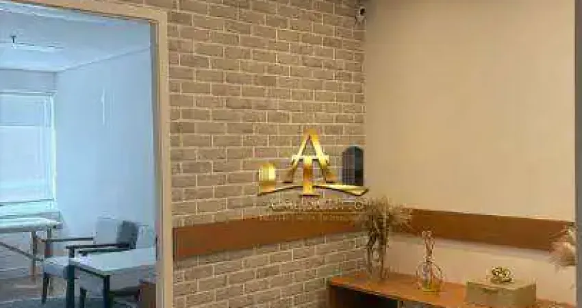 Sala Semi Mobiliada para Locação com 46 m² por R$ 8.257/mês - Edifício Alpha Premium em Barueri/SP