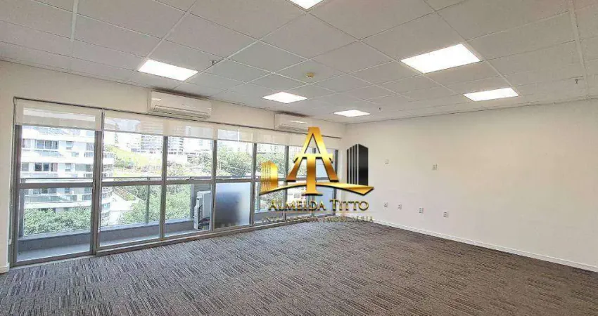 Sala para Locação com 53 m² por R$ 3.545/mês - Edifício Monte Carlo em Alphaville Barueri/SP.