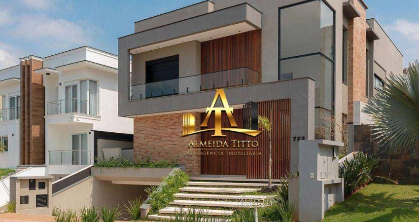Casa no Genesis 1 com 4 dormitórios à venda, 480 m² por R$ 4.355.000 - Alphaville - Santana de Parnaíba/SP
