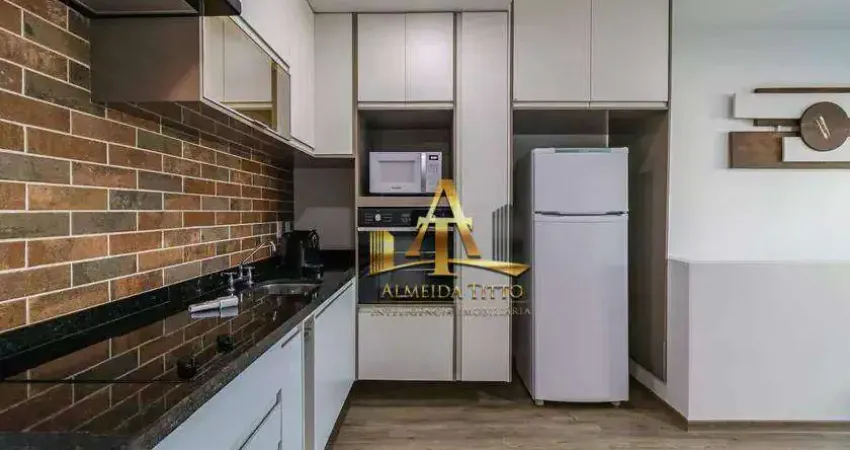 Apartamento duplex mobiliado para locação no Condomínio Selenita - Bairro Bethaville - Barueri - SP