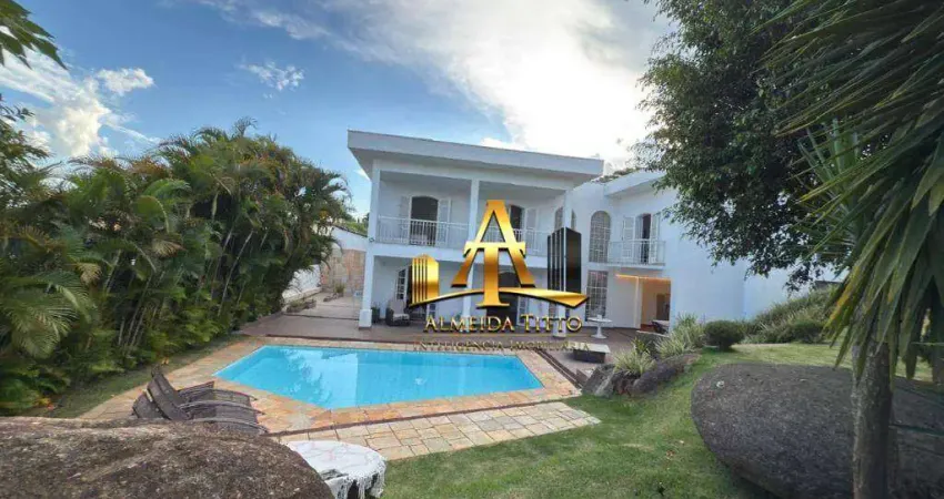 Casa com 5 dormitórios à venda, 500 m² por r$ 4.300.000 - residencial seis (alphaville) - santana de parnaíba/sp