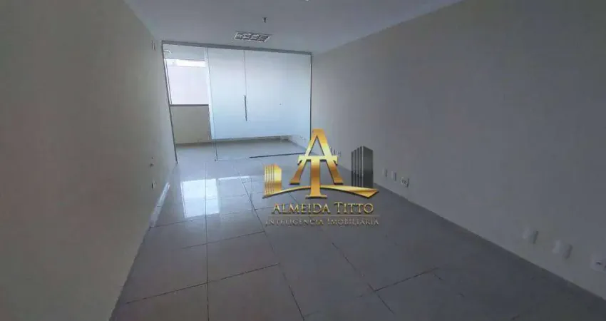 Sala para locação ou venda com 42 m² - empresarial 18 do forte em alphaville - confira!