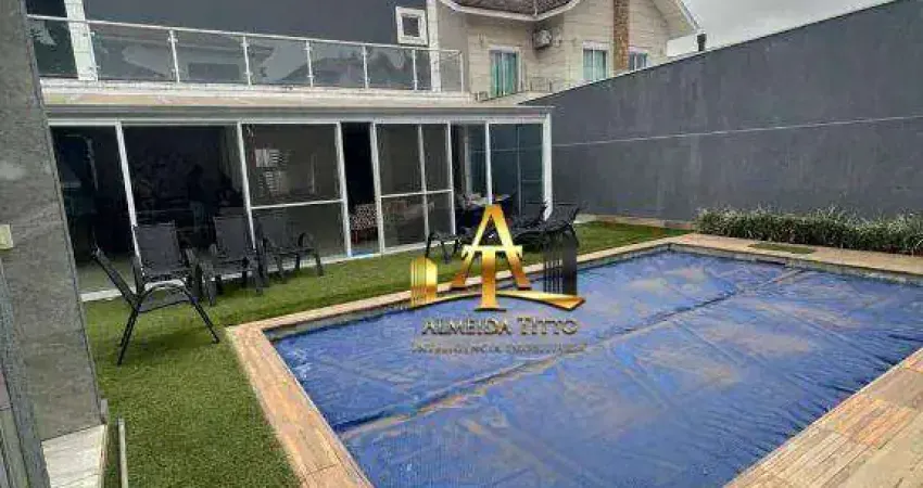 Casa com 4 dormitórios à venda, 450 m² por r$ 4.500.000 - residencial onze (alphaville) - santana de parnaíba/sp