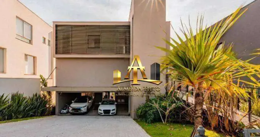 Casa com 5 dormitórios à venda, 450 m² por r$ 6.500.000,00 - gênesis 2 - santana de parnaíba/sp
