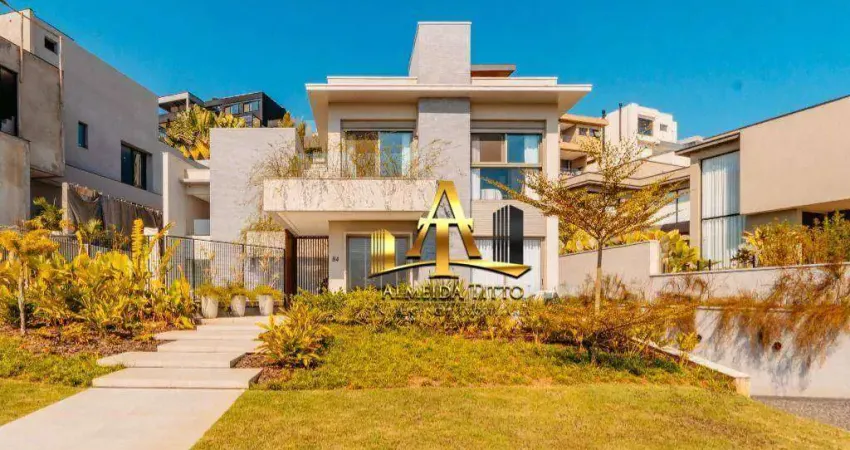 Casa com 4 dormitórios à venda, 600 m² por r$ 14.980.000 - gênesis 2 - santana de parnaíba/sp