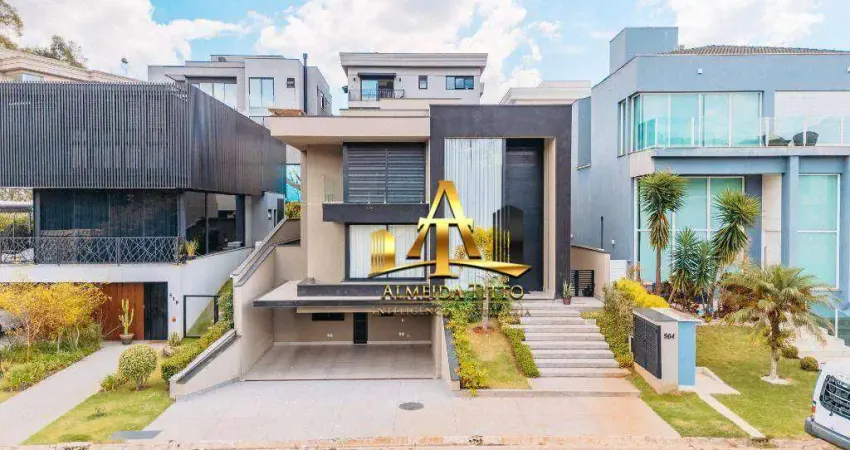 Casa com 4 dormitórios à venda, 450 m² por r$ 6.900.000 - tamboré 11 - santana de parnaíba/sp