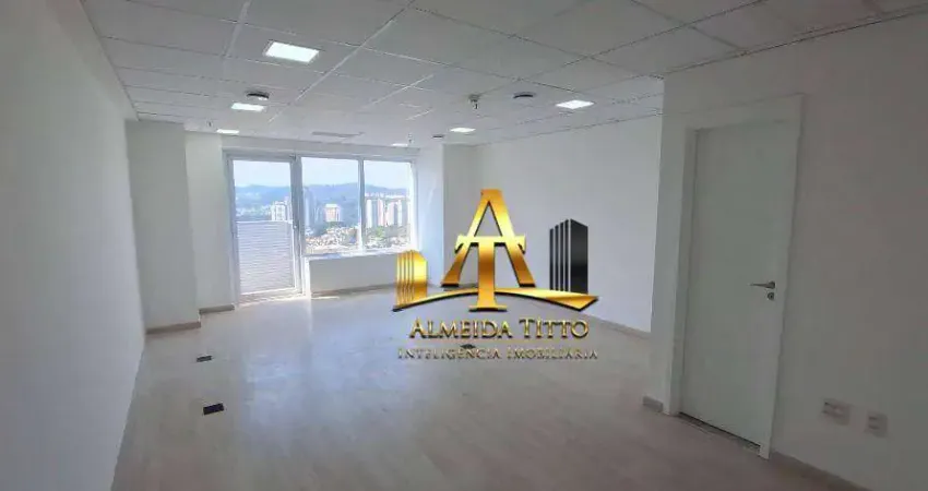 Sala para alugar com 40 m² por r$ 3.103/mês - edifício alpha green business - barueri/sp