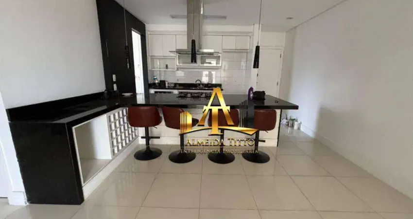 Apartamento com 2 dormitórios para alugar, 104 m² por r$ 7.500,00/mês - edifício jardins tamboré - santana de parnaíba/sp