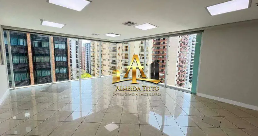 Sala para locação no edifício alfacon com 204 m² - alphaville industrial em barueri/sp.