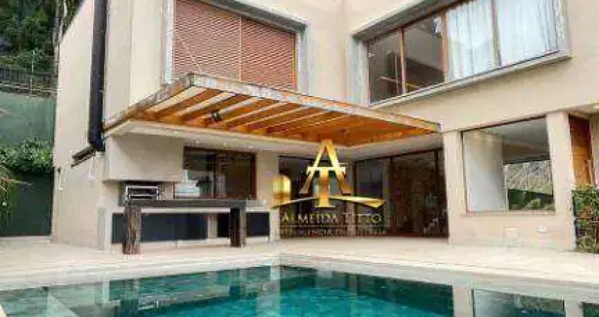 Casa com 4 dormitórios para alugar, 439 m² por r$ 30.410/mês - campos do conde - santana de parnaíba/sp