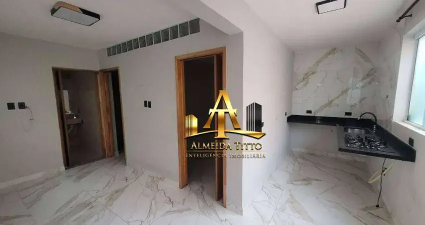 Casa com 2 dormitórios para alugar, 60 m² - vila engenho novo - barueri - são paulo