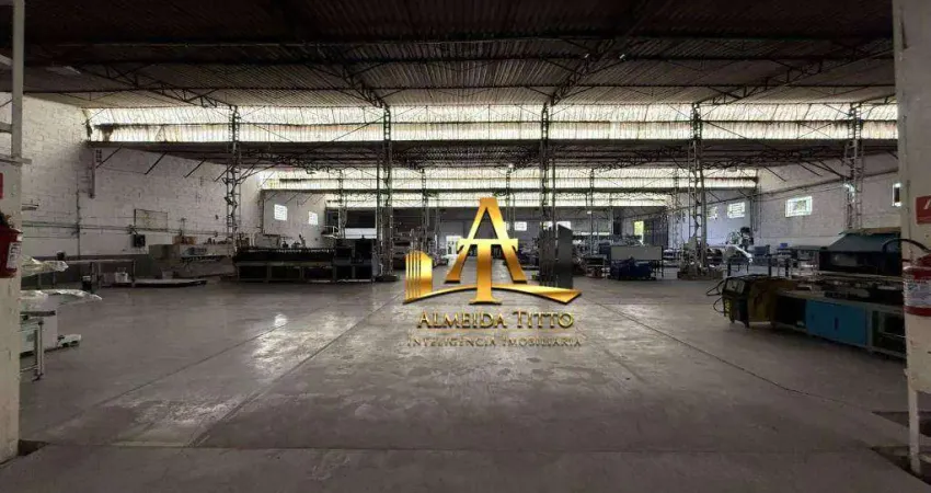 Galpão para alugar, 3910 m² por r$ 65.000/mês - são pedro - osasco/sp